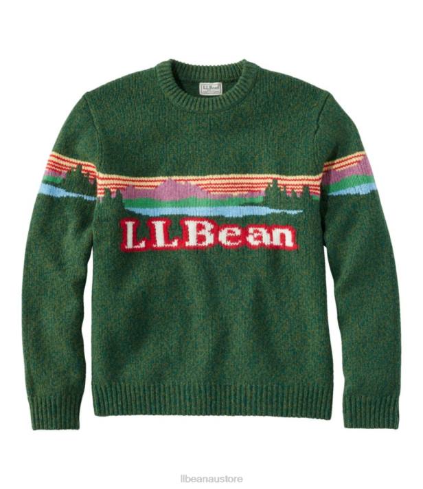 Men's ragg wool sweater top