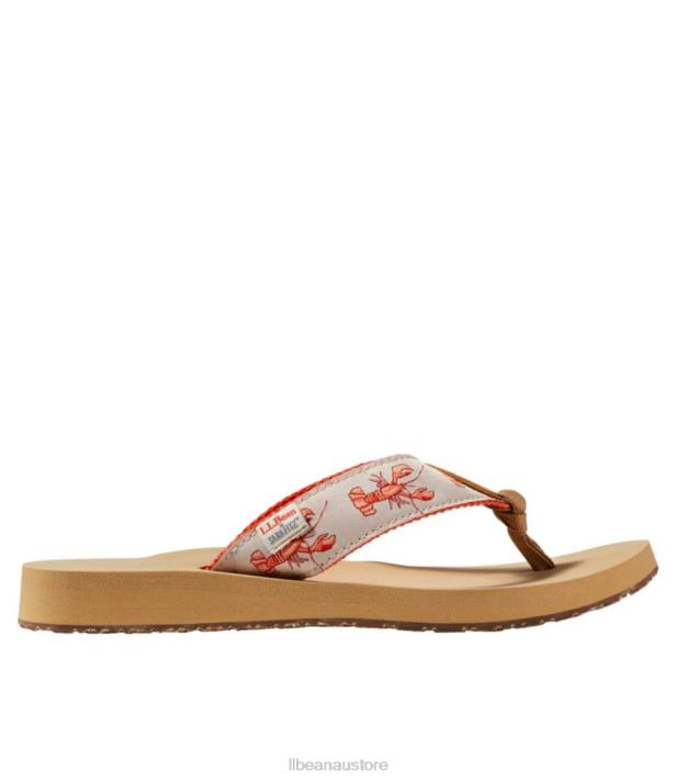 Ll bean lobster flip flops hotsell